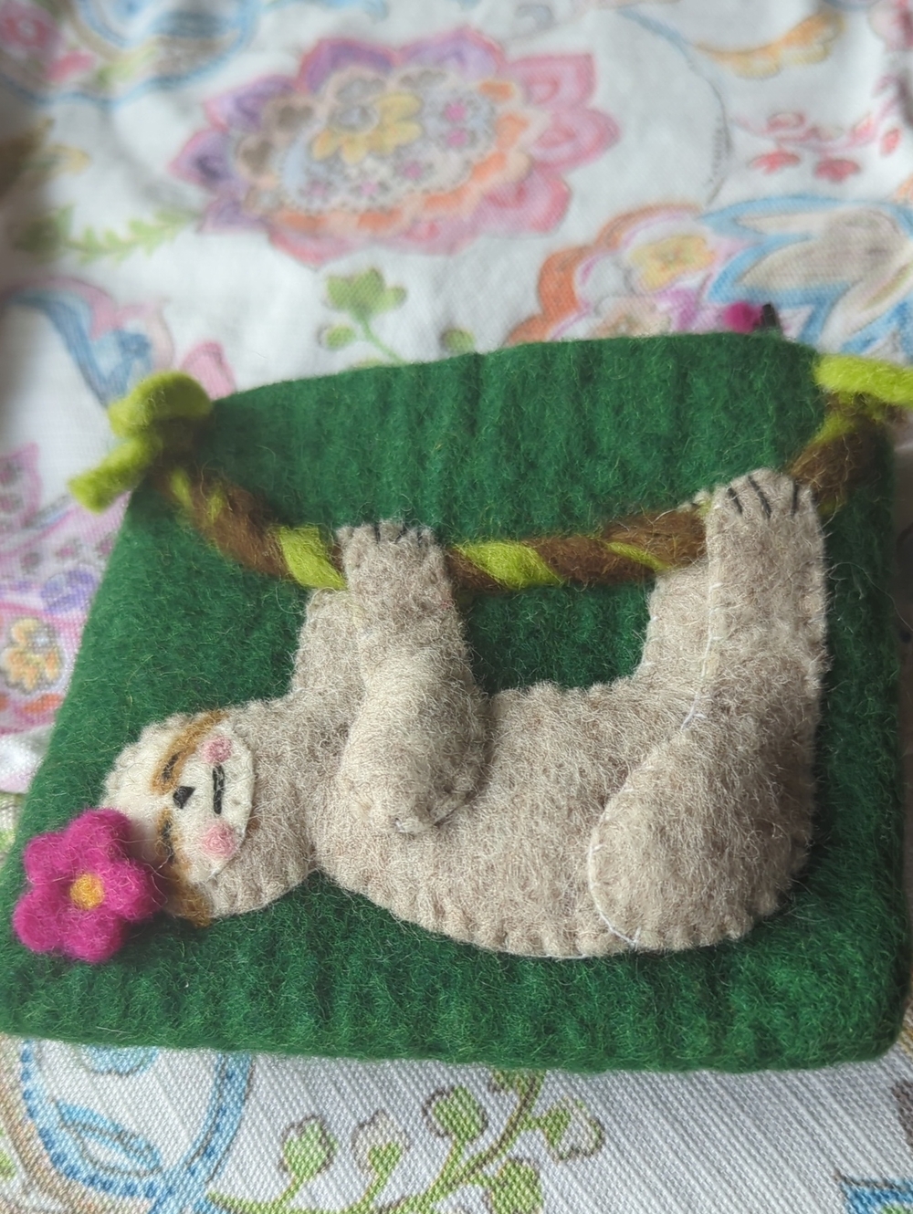 Sloth Change Purse